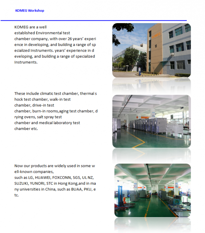 Electronics Climatic Test Chamber Temperature Humidity Testing Chamber