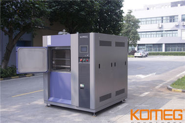 Three Chambers Air - Cooled Programmable Thermal Shock Test Chamber , climatic chamber