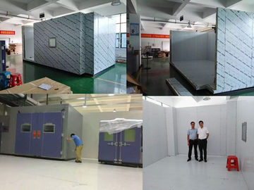 Temp. Range -10℃ ～ +60℃ Walk-In Chamber 60L Double Door Observation Window