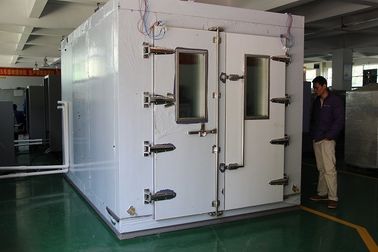 Laboratory Precision Walk - In Industrial Drying Ovens / 12 Cubic Vacuum Drying Oven