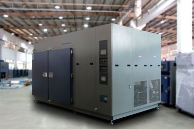 Horizontal Model 2 Zone Thermal Shock Test Chamber , Environmental Testing Labs