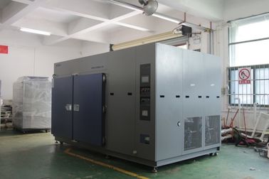 High Low TempThermal Shock Test Chamber 3 Zone Baked Painting Steel Exterior