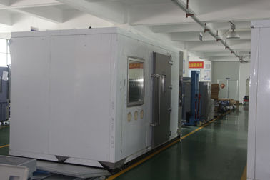 Temp. Range -10℃ ～ +60℃ Walk-In Chamber 60L Double Door Observation Window