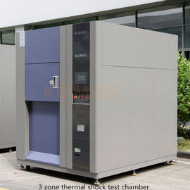 Three - Zone Thermal Shock Chamber With Alarm System 300L / Temperature Cycling Chamber