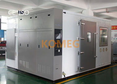 Automatic Climatic Test  Walk In Chambers  With Air Cooled Type Condenser And  Intelligent Touch Screen