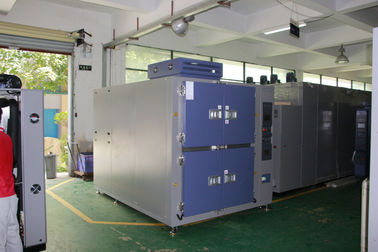 Two Zone Climat Environmental Test Chambers For Car Parts Testing