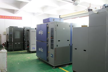 2-Zone  Thermal Shock Test Chamber With  Protective Device Do Not Need Defrost