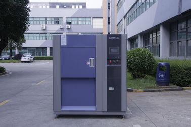 Single Door Stainless Steel Plate 3-Zone Thermal Shock Chamber , Environmental Test Chamber