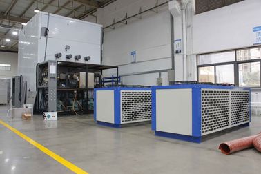 Stainless Steel Walk-In Chamber Environmental Solar Panel Testing Single / Cascade Cooling