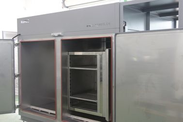 High Low TempThermal Shock Test Chamber 3 Zone Baked Painting Steel Exterior