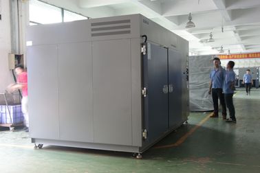 High Low TempThermal Shock Test Chamber 3 Zone Baked Painting Steel Exterior