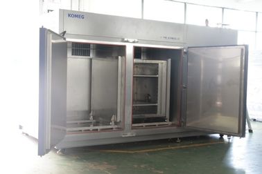 High Low TempThermal Shock Test Chamber 3 Zone Baked Painting Steel Exterior