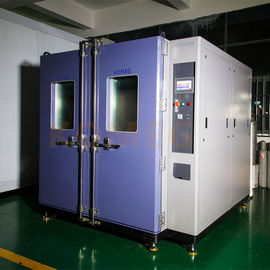 SUS304 # Matte Stainless Steel Walk - In Humidity Chambers Photovoltaic Modules Testing