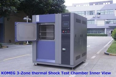 Three - Slot Thermal Shock Test Chamber For Testing Chemical Changes Caused By Thermal Expansion And Contraction