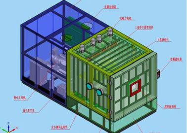 High precision Altitude Test Chamber for Electronics GB15091-89 / GJB150.0-86